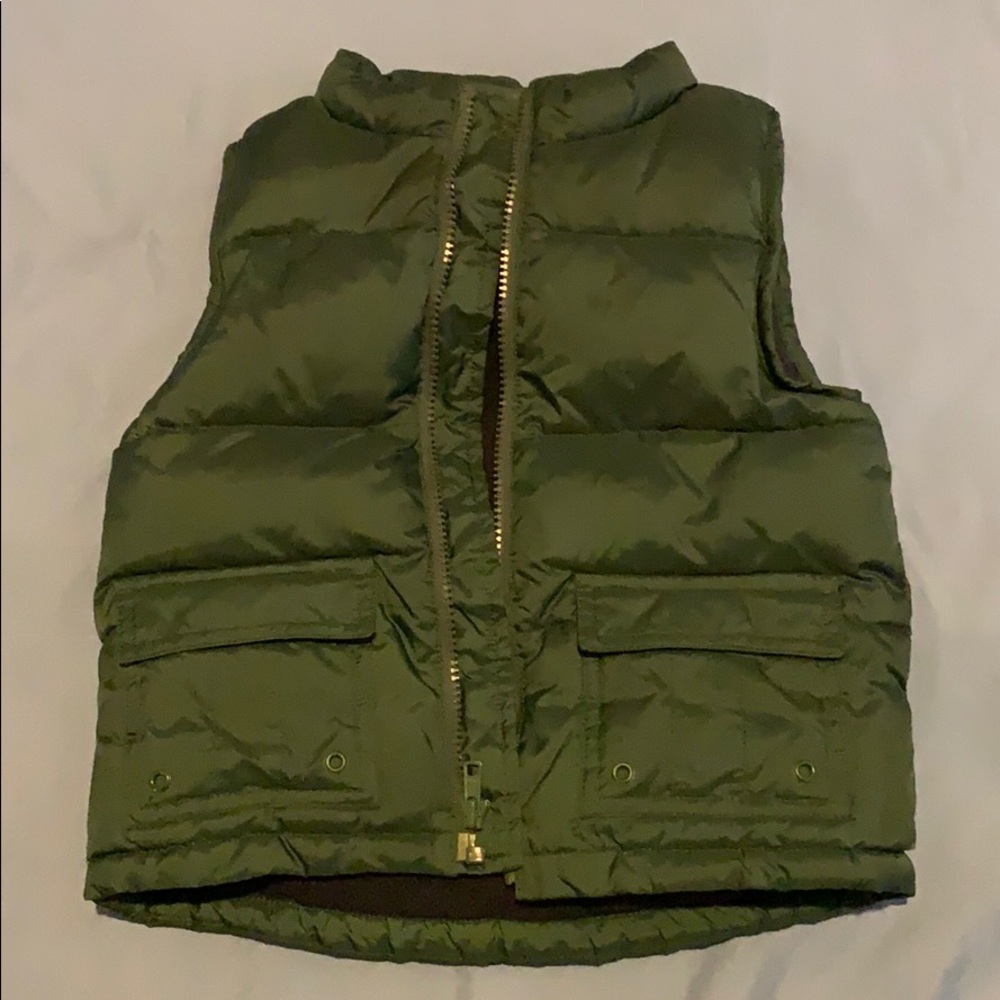 Toddler puffy vest
